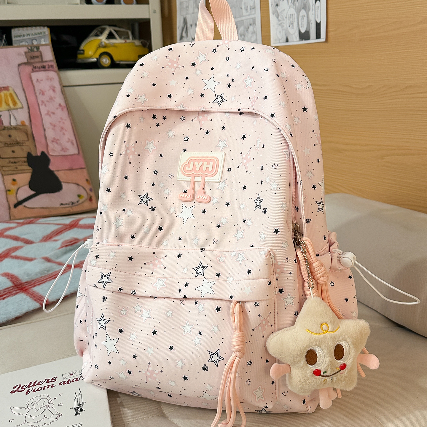 2026 New Small Fresh Girl Backpack Casual Junior High School Student Backpack Travel Backpack