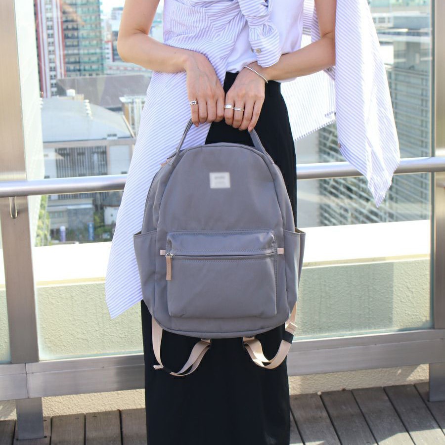 Japan-Korea export nylon color-blocked backpack travel backpack middle school student backpack women's computer bag mommy bag new
