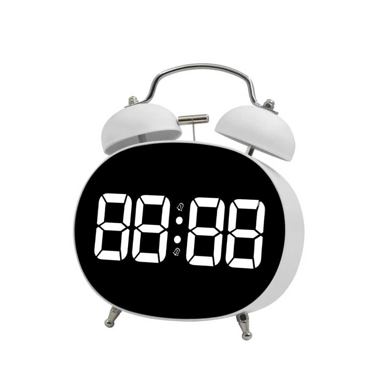 Alarm clock student special living room LED electronic display ringing super loud sound simple electronic clock children alarm clock