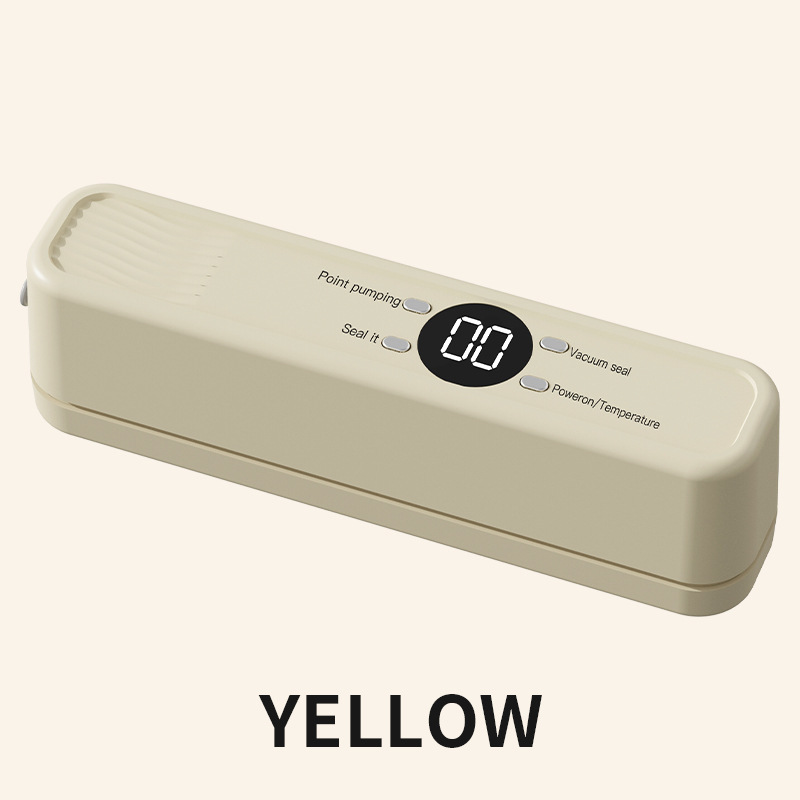 Home Kitchen Fresh-keeping Vacuum Sealer Home Small Rechargeable Food Sealer Automatic Sealing Vacuum Sealer
