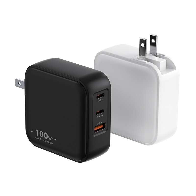 GaN 100W Tablet Laptop Fast Charger ACC Multi-Port Phone Adapter