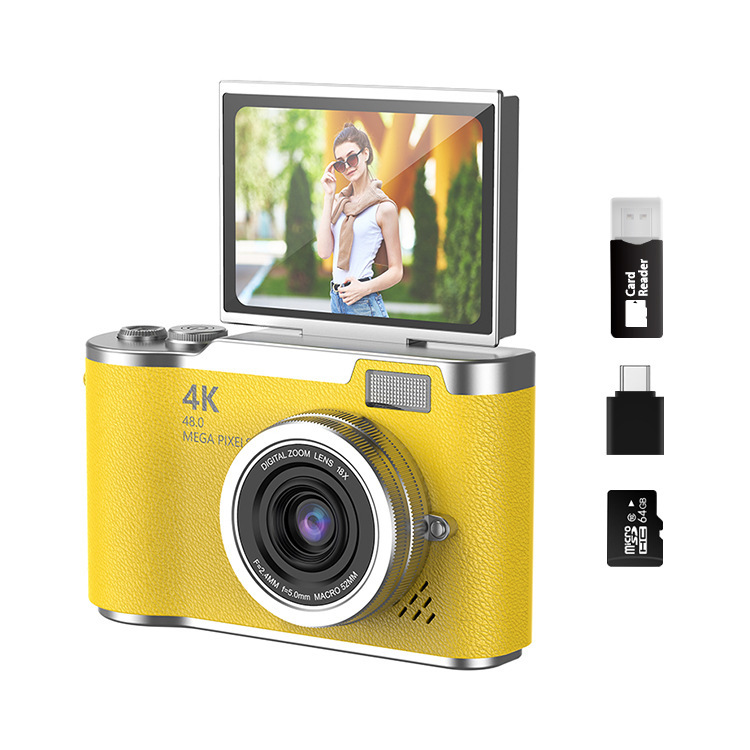 2025 New High Pixel Dual Camera Selfie Digital Camera Student Campus Entry CCD New