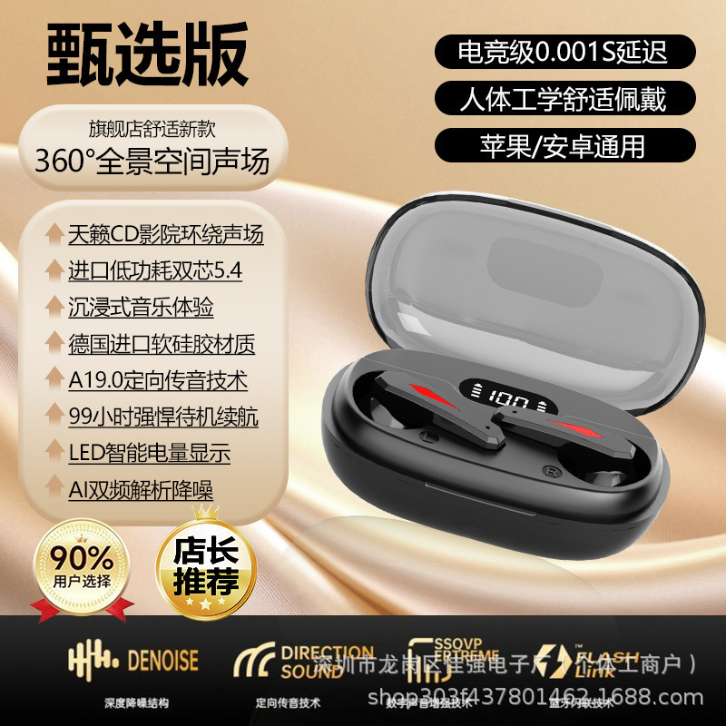 TS19半耳黑色