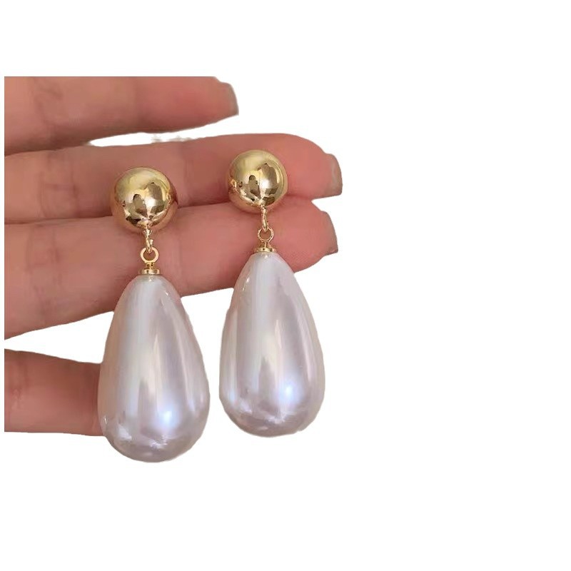 Drop Pearl Simple Earrings Ear Accessories Bride Wedding Dress Accessories
