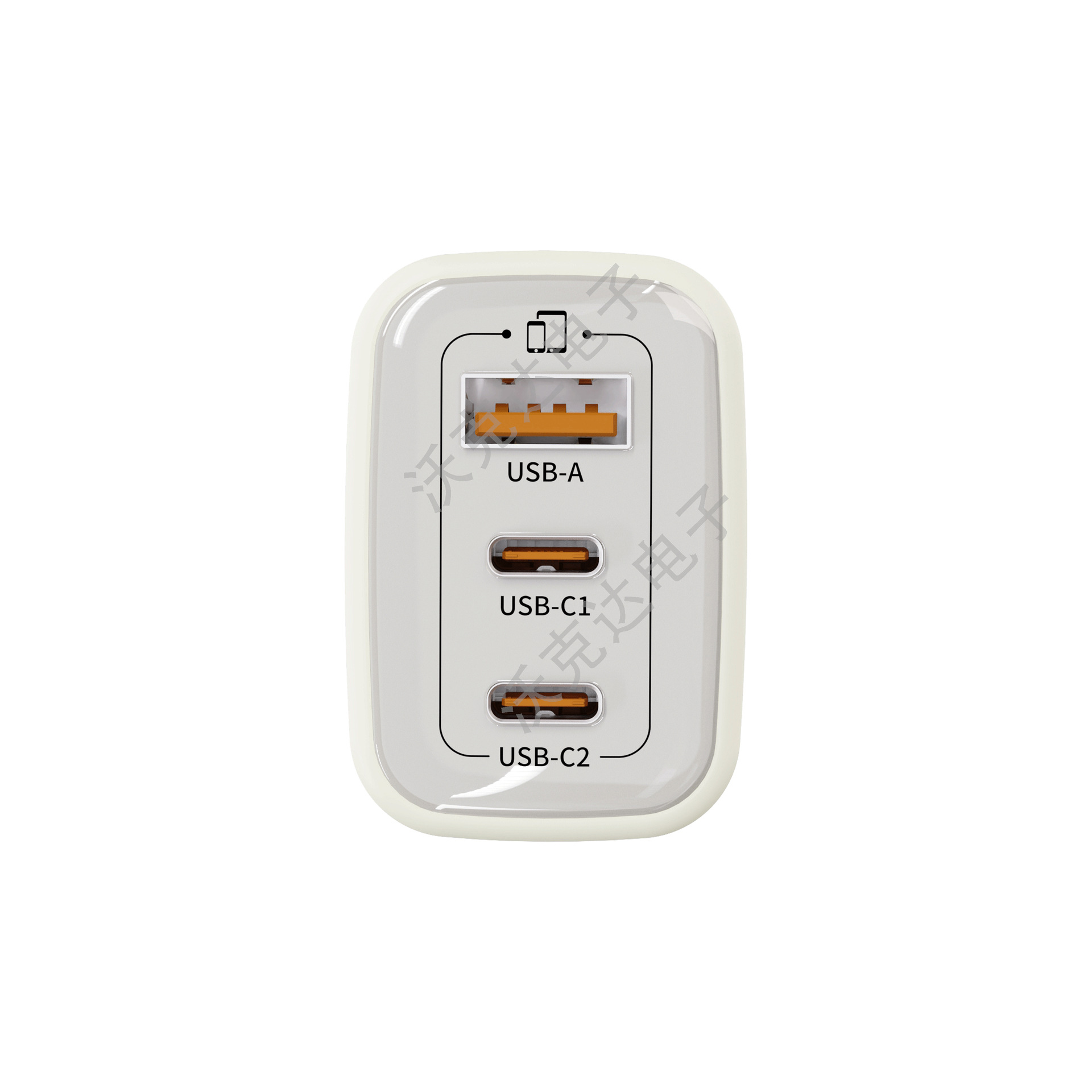 120MAX full protocol mobile phone charger applicable to Xiaomi Huawei OPPO vivo compatible ultra fast flash charging head foldable