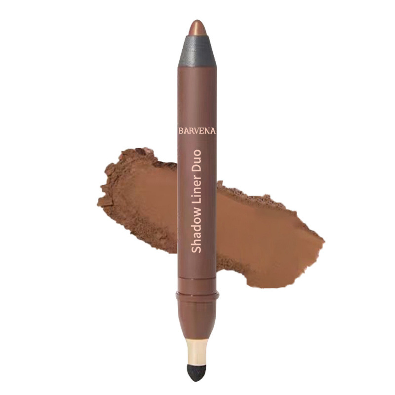 TK 2-in-1 Eyeliner Pen Create Eye Makeup Silky Smooth Eyeliner Natural Color