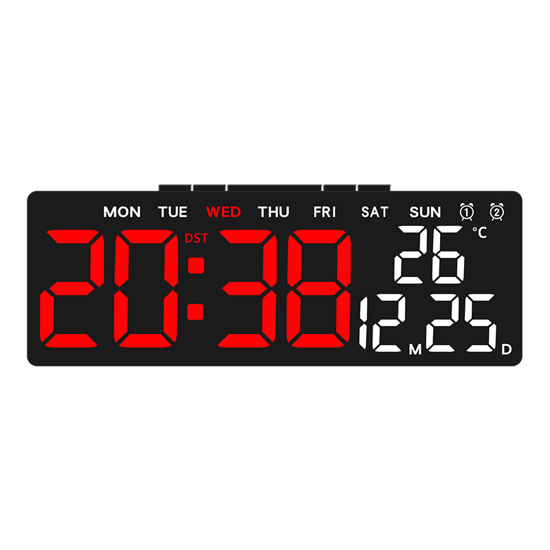 New Clock Multifunctional Electronic Clock Simple LED Digital Clock USB Output Bedside Clock 5510 Alarm Clock