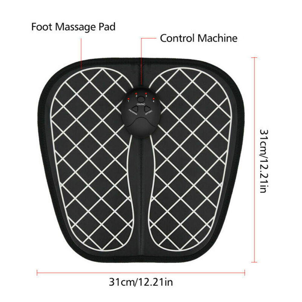 Foot therapy machine foot massager EMS meridian health physiotherapy device acupoint acupuncture foot massage pad