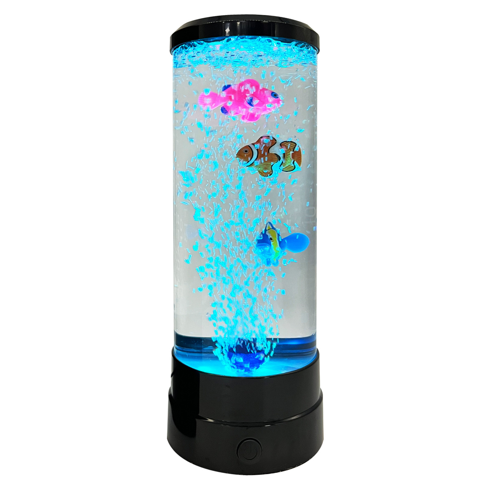 Simulated LED bubble fish colorful bubble fish lamp bedroom atmosphere USB jellyfish night light