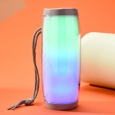 Bluetooth Speaker TG157 Wireless LED Melody Color Light Gift Outdoor Waterproof Subwoofer Stereo