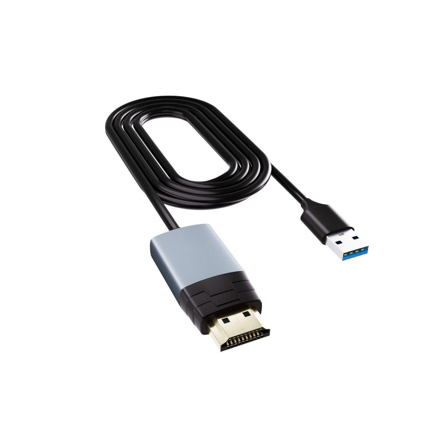 USB to HDMI laptop external graphics card HD video screen projector usb3.0 to hdmi cable