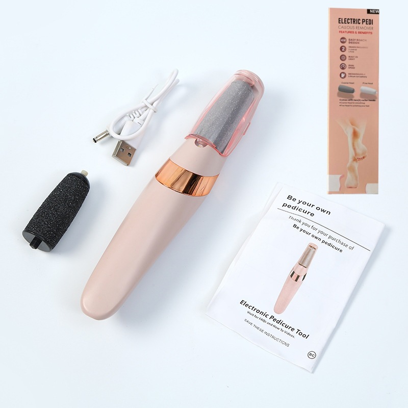 Electric foot file new automatic full-feet small rechargeable callus dead skin remover