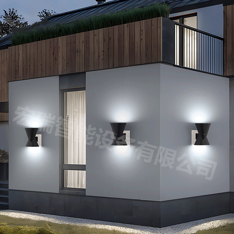 2024 7-Color LED Wall Light Light Sensor Light Minimalist Wall Hanging Light Corridor Light Background Wall Bedroom Bedside Wall Light