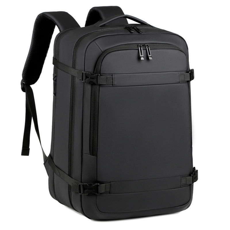 Business backpack USB charging water-repellent large capacity expandable computer bag business trip travel backpack men
