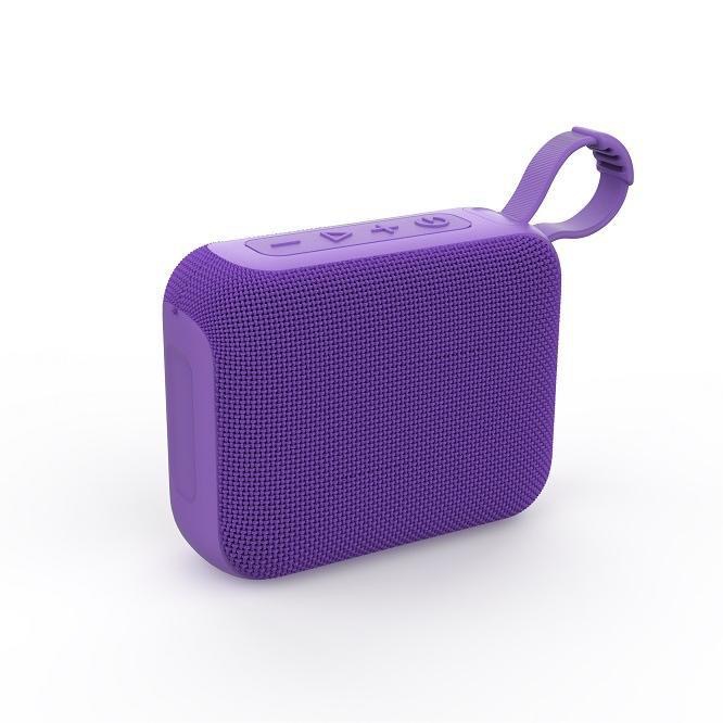 New Fabric Small Speaker Portable Outdoor Cycling Hiking Small Mini Square Bluetooth Speaker