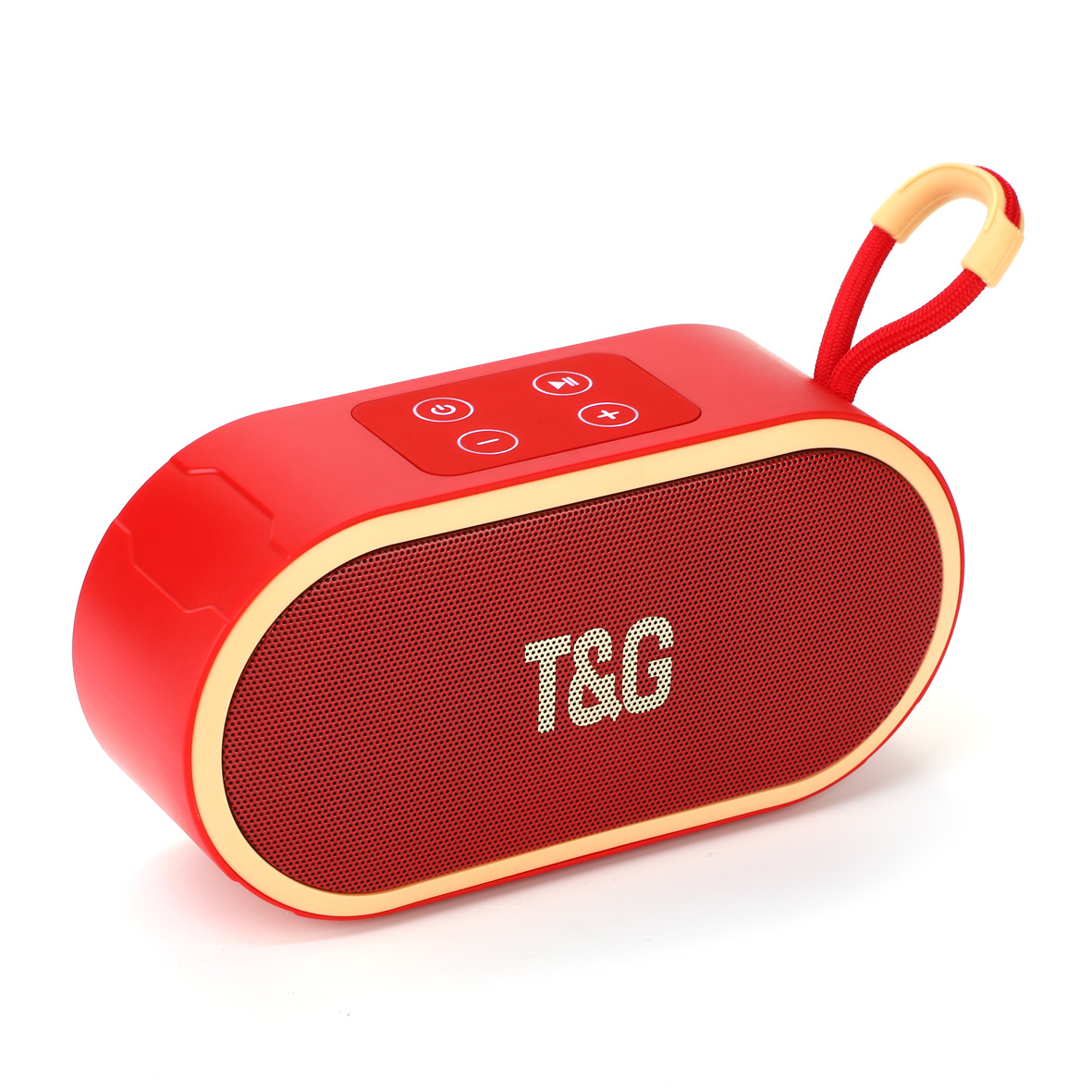 TG689 Iron Mesh Exquisite Outdoor Leisure Bluetooth Wireless Multifunctional Speaker Large Battery Long Endurance Subwoofer
