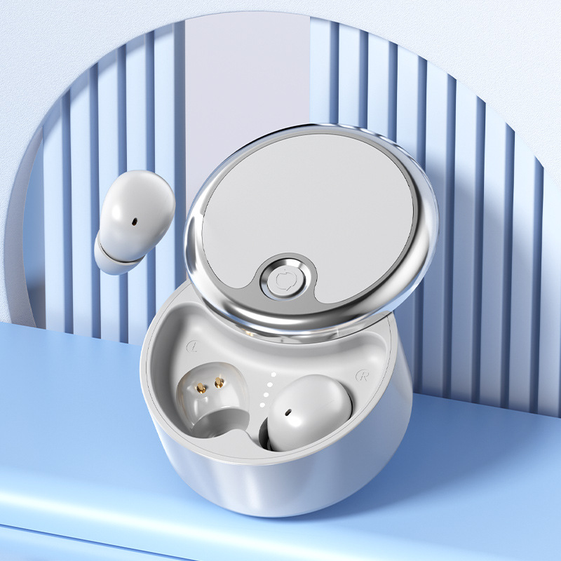 2026 new Y15 mini ultra-small Bluetooth earphones wireless high sound quality sleep long battery life private mold universal