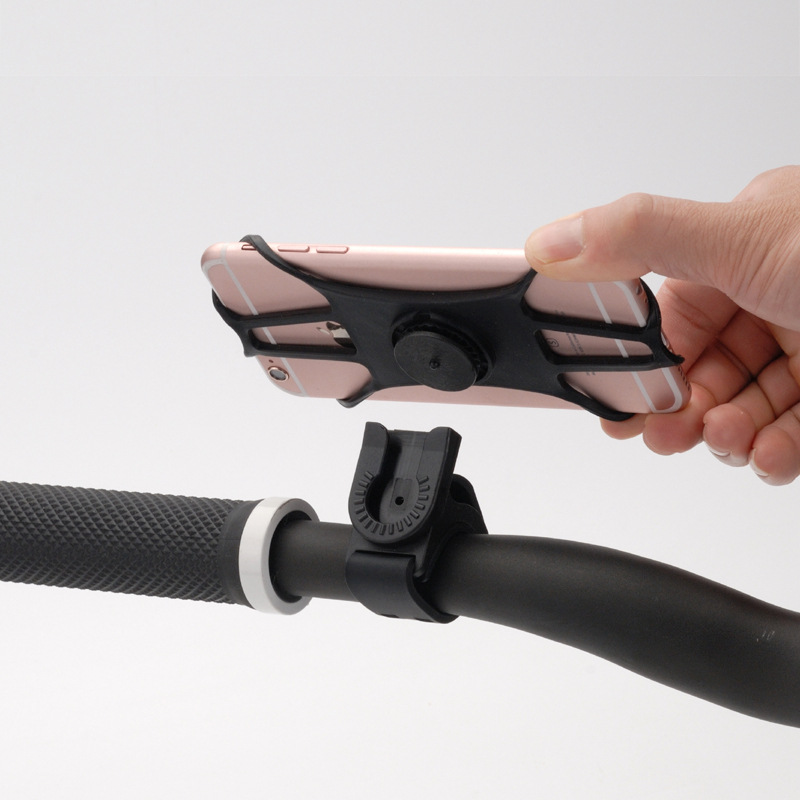 Bicycle Phone Holder Electric Scooter Bike Phone Mount Cycling Car Mount Anti-Vibration Navigation Phone Holder