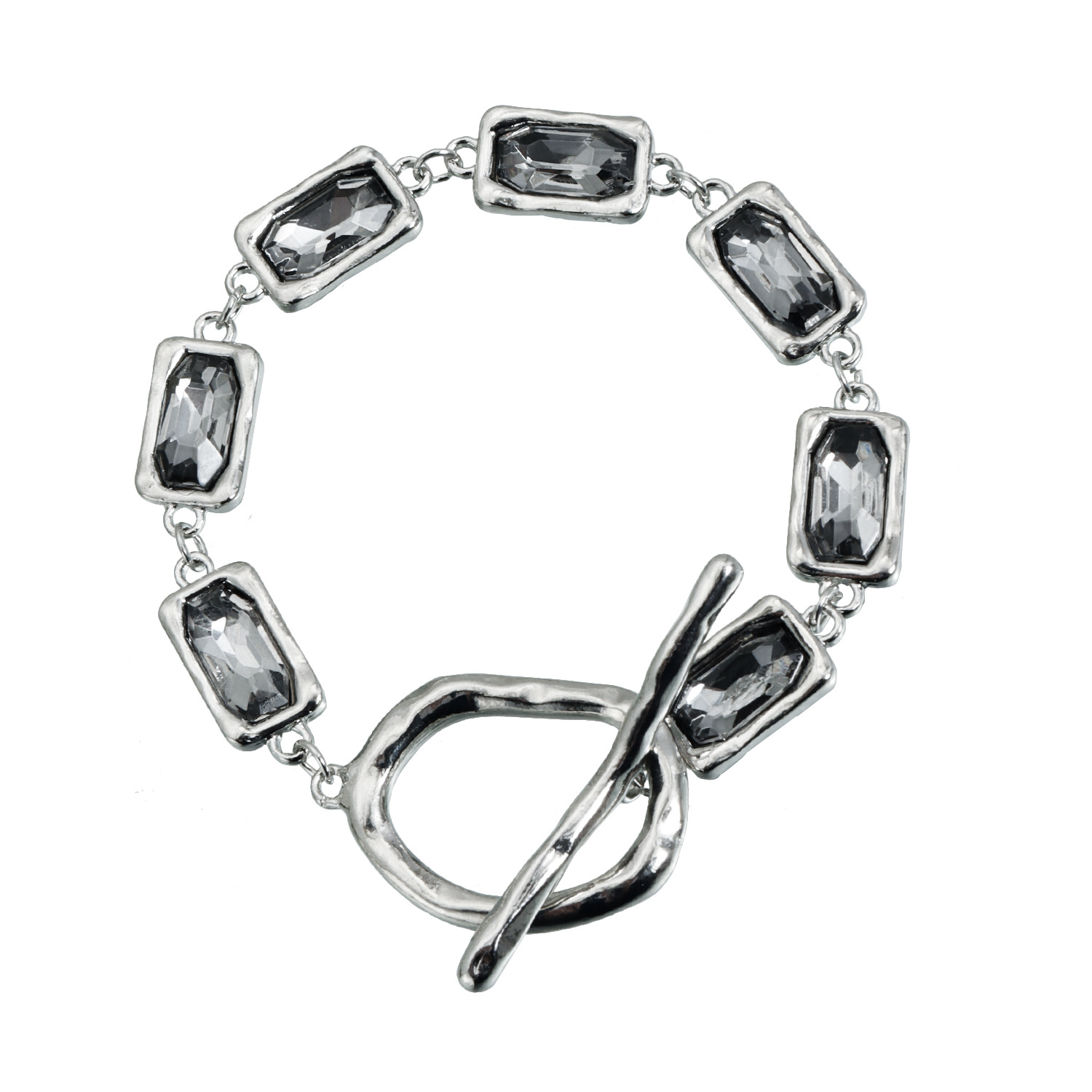 Accessories Minimalist Geometric Square Black Diamond Necklace for Women Small Set