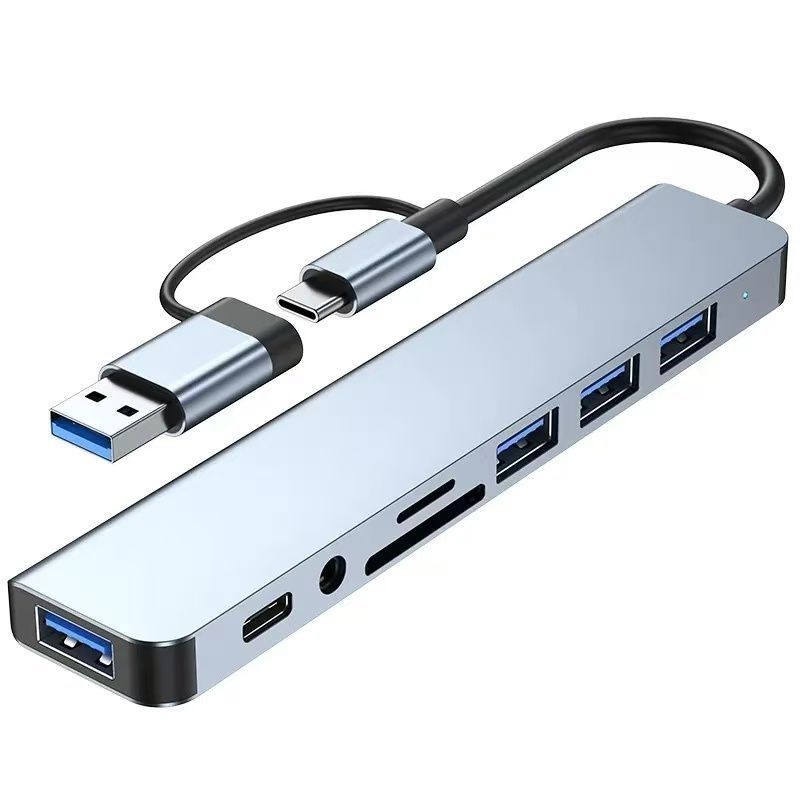 Type-C Expansion Dock USB 3.0 Dual Port Expansion Splitter HUB81 Computer Tablet Data Cable Mouse Keyboard