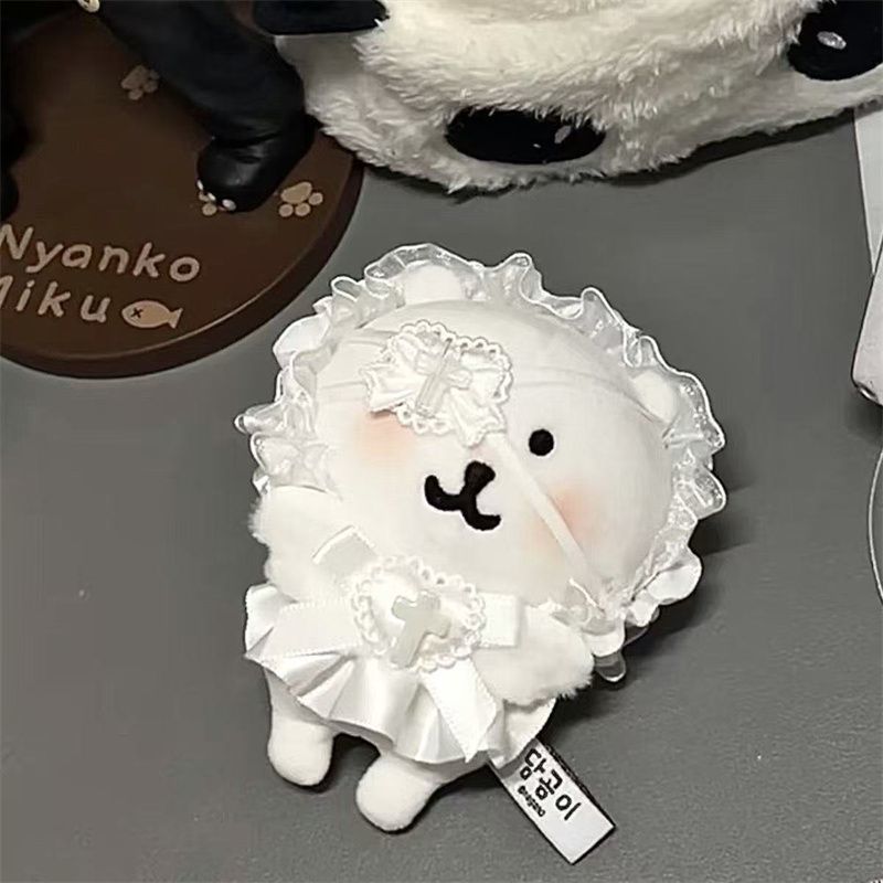 Self-mocking 10cm cotton doll clothes doll clothes hand new cute doll decoration set doll cheap accessories