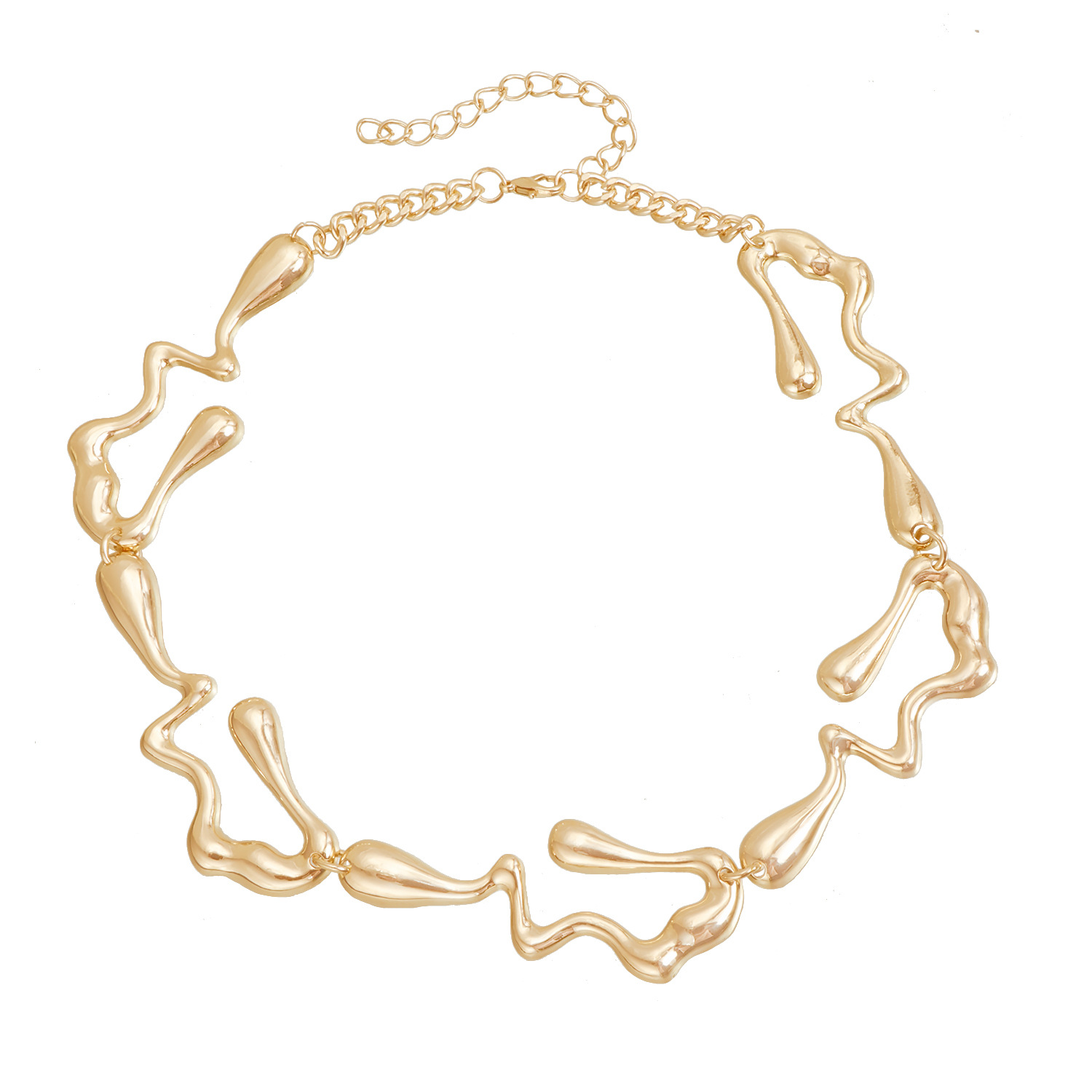 Accessories Irregular Necklace Set Lava Style Irregular Necklace and Earrings