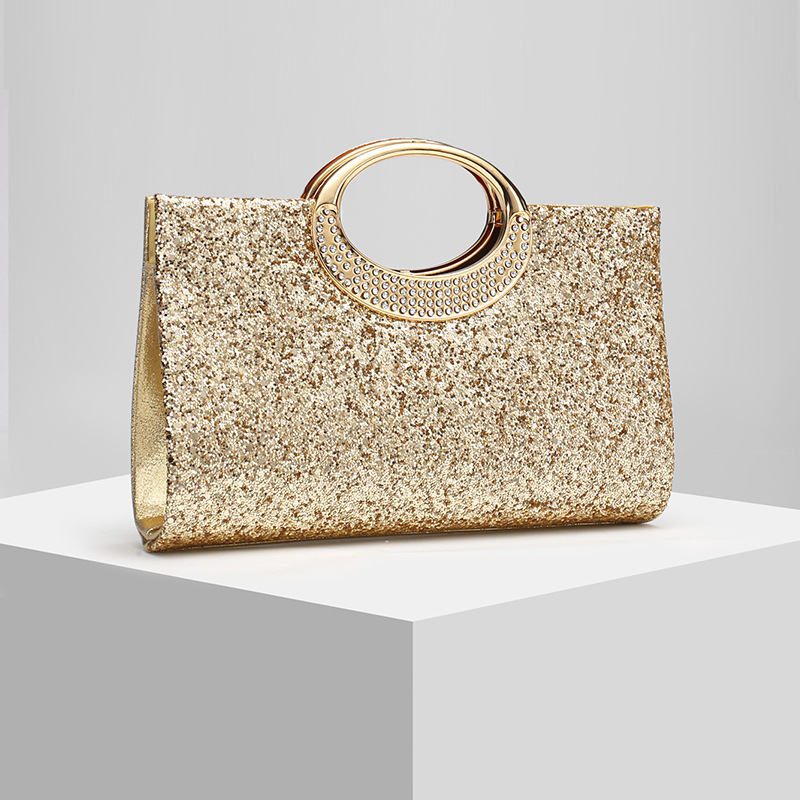 Temuxiyin new evening bag shiny handbag rhinestone banquet handbag dress