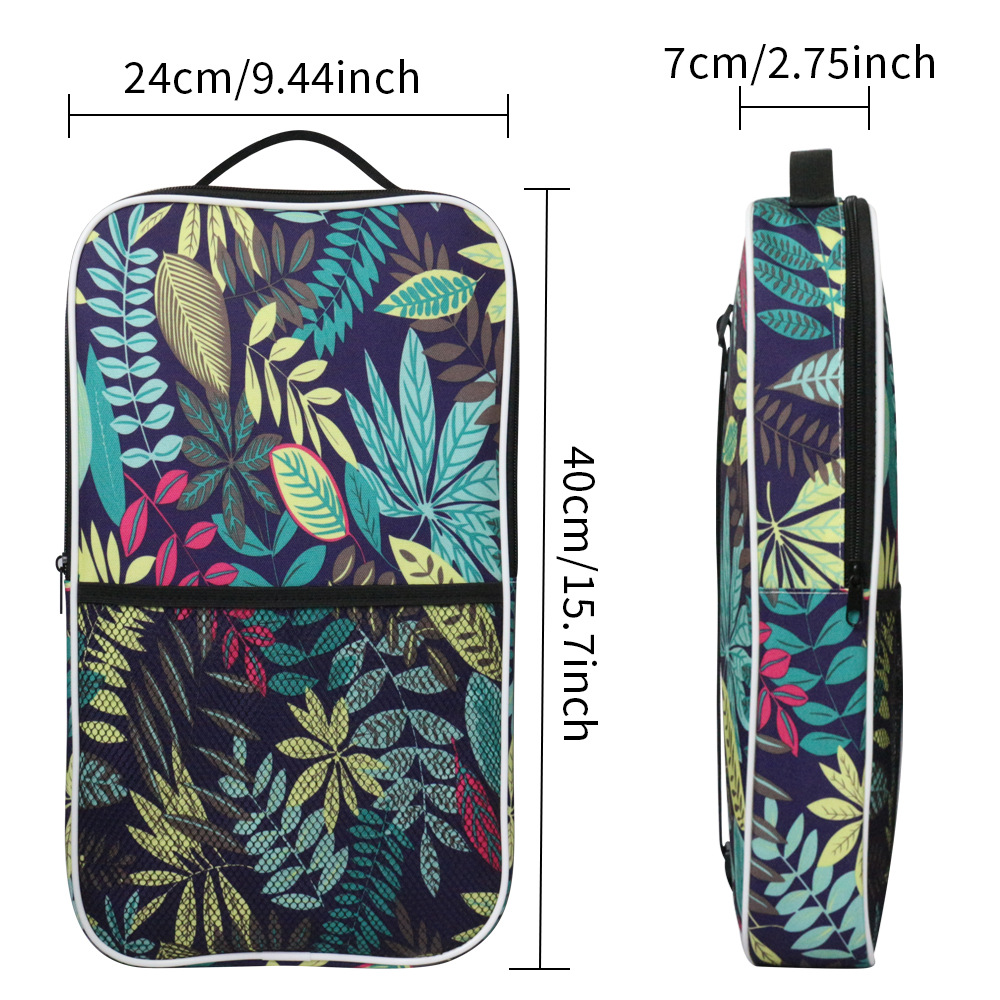 Outdoor sports pickleball paddle bag, customizable logo, waterproof table tennis tennis portable storage bag