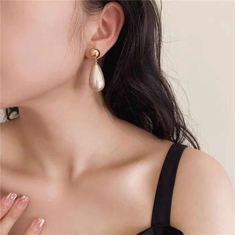 Drop Pearl Simple Earrings Ear Accessories Bride Wedding Dress Accessories