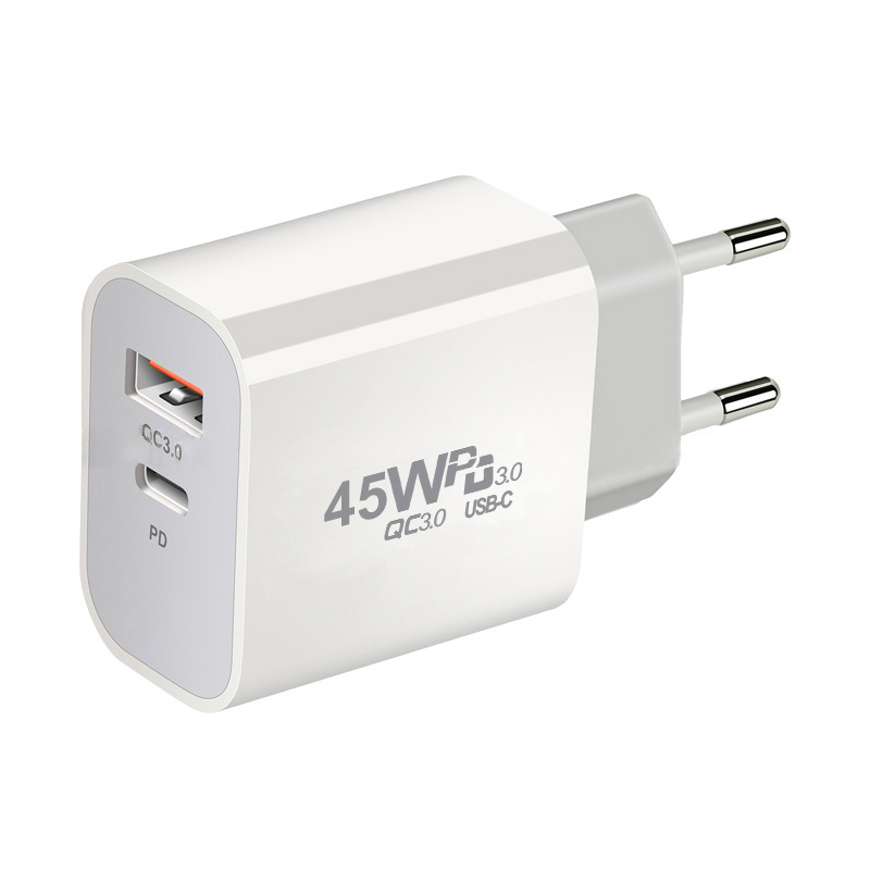 45W Australia Standard PD Charger 45W Dual PD Adapter for IP16X Phone 45W GaN Charger
