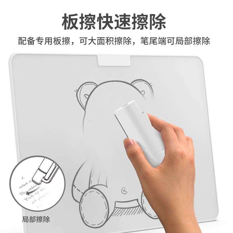New 12-inch 15-inch Magnetic Writing Board Nano Simulation Mechanical Electric Drawing Board Home Message Writing Board