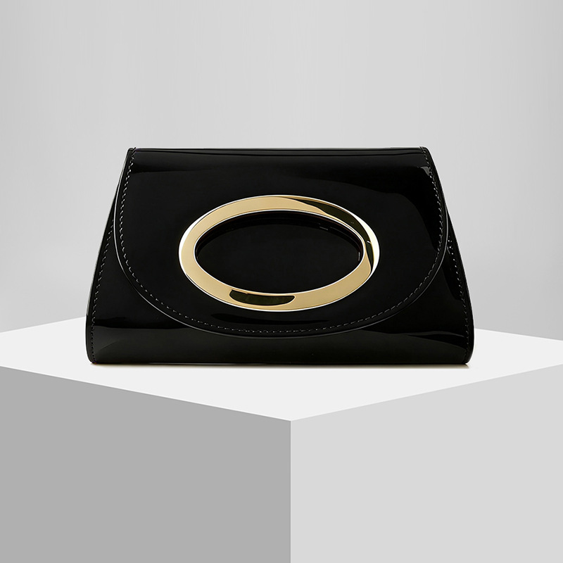New Shiny Ring Decoration Banquet Bag Evening Bag Clutch Chain Bag Dress Bag Wedding