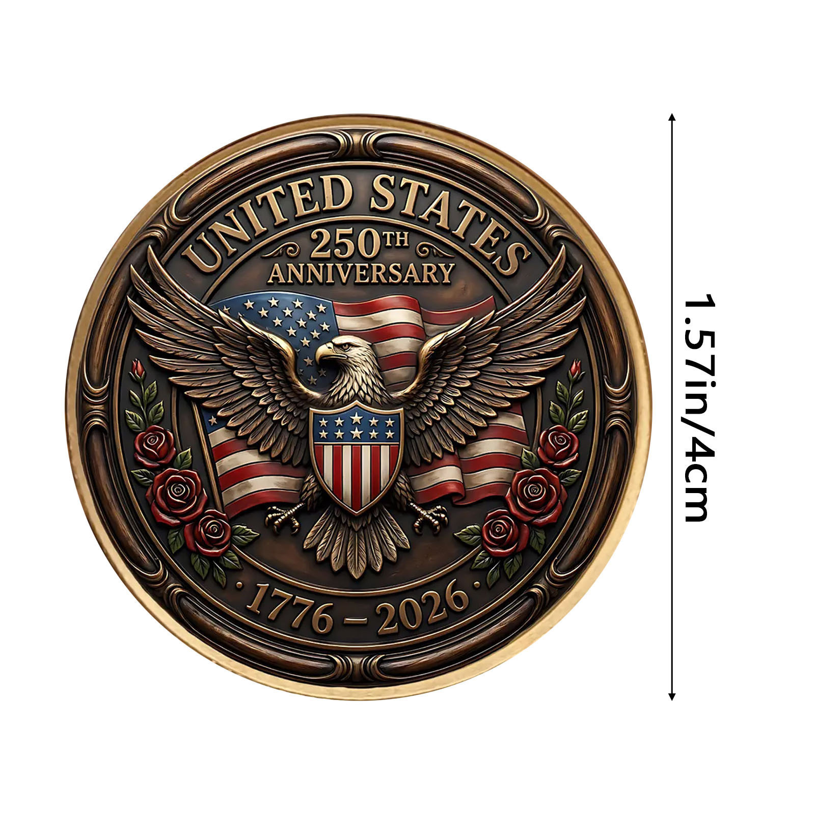 美国250周年纪念币The 250th Anniversary Independence Day Coin