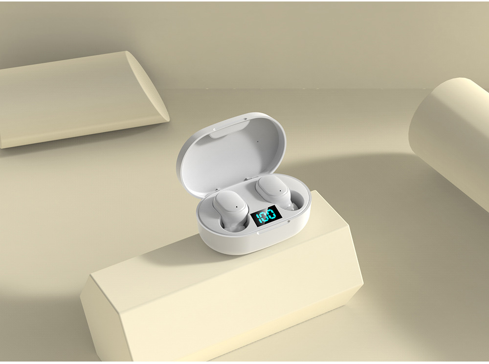 Bluetooth wireless earbuds mini smart noise-canceling in-ear for men and women Bluetooth earphones