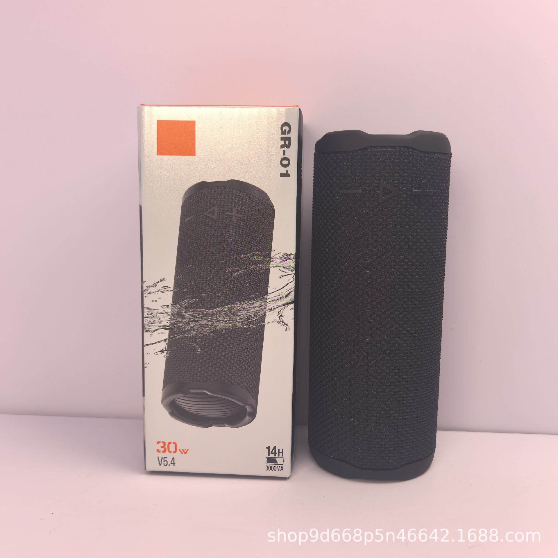 Grip Neon Can Outdoor Bluetooth Speaker Heavy Bass Portable Colorful Speaker Handheld Outdoor Sports Speaker