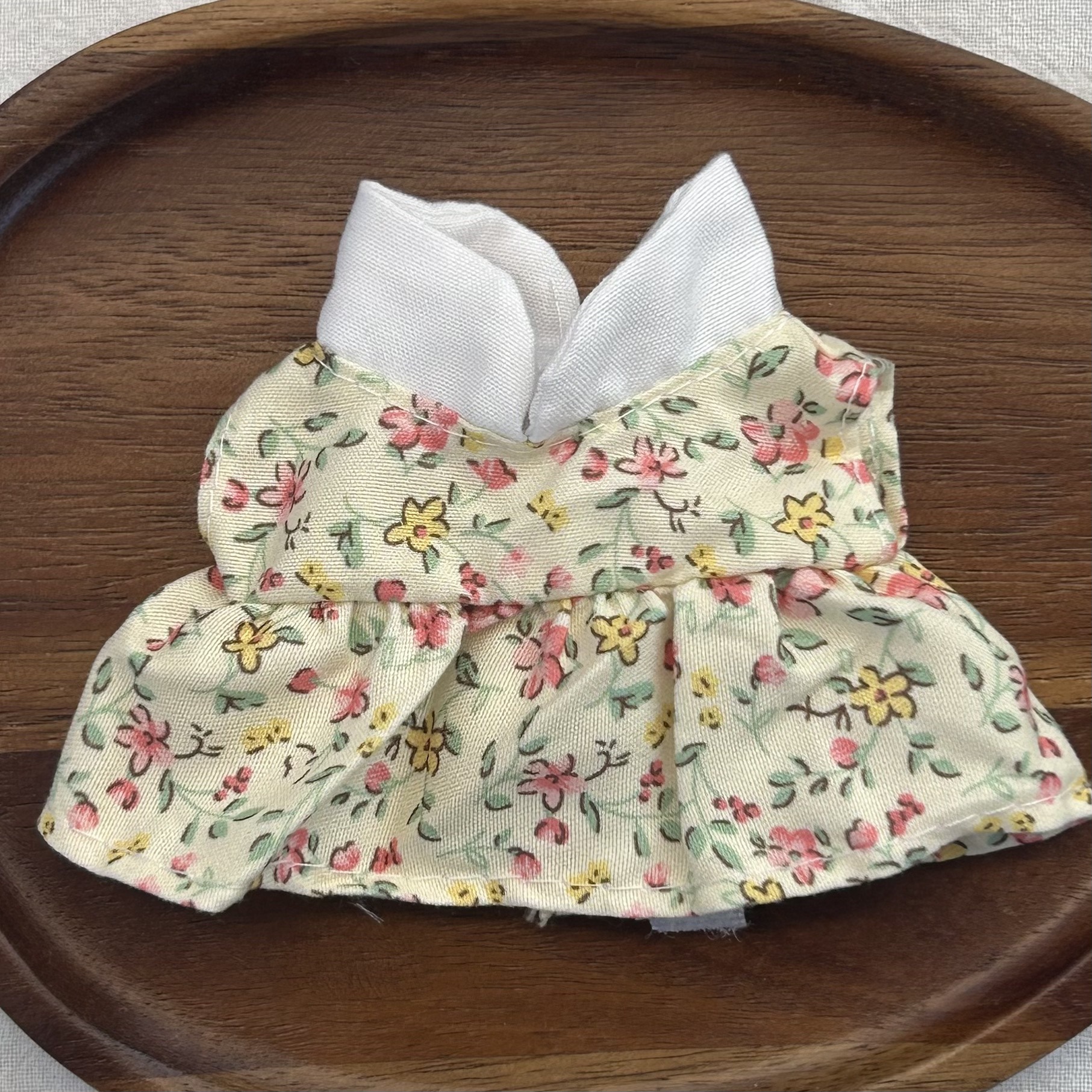 10cm doll clothing 17cm cotton doll floral dress replacement outfit kt cat diy accessory dimoo outfit