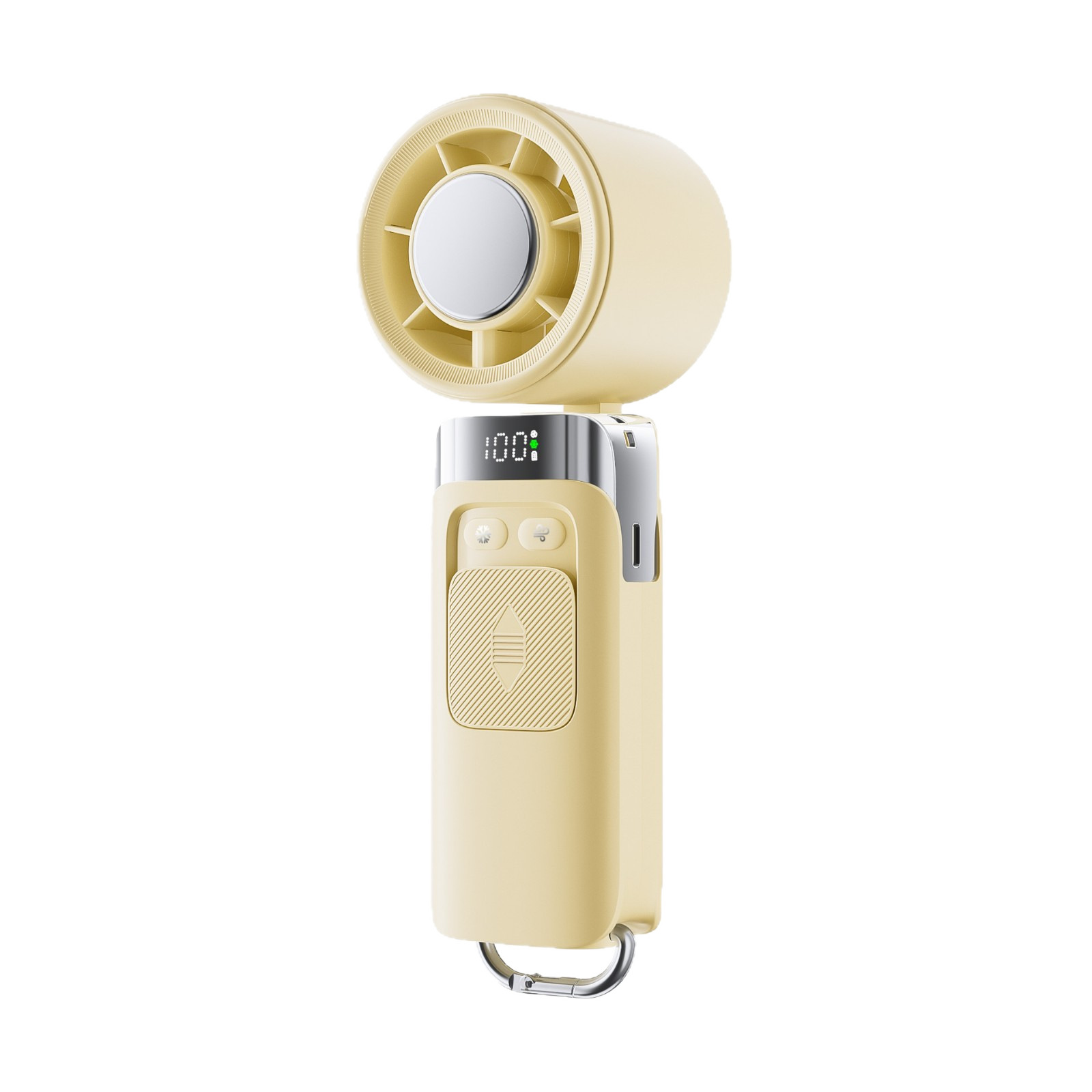 2026 new semiconductor cooling high-speed handheld fan usb mini portable charging folding small fan