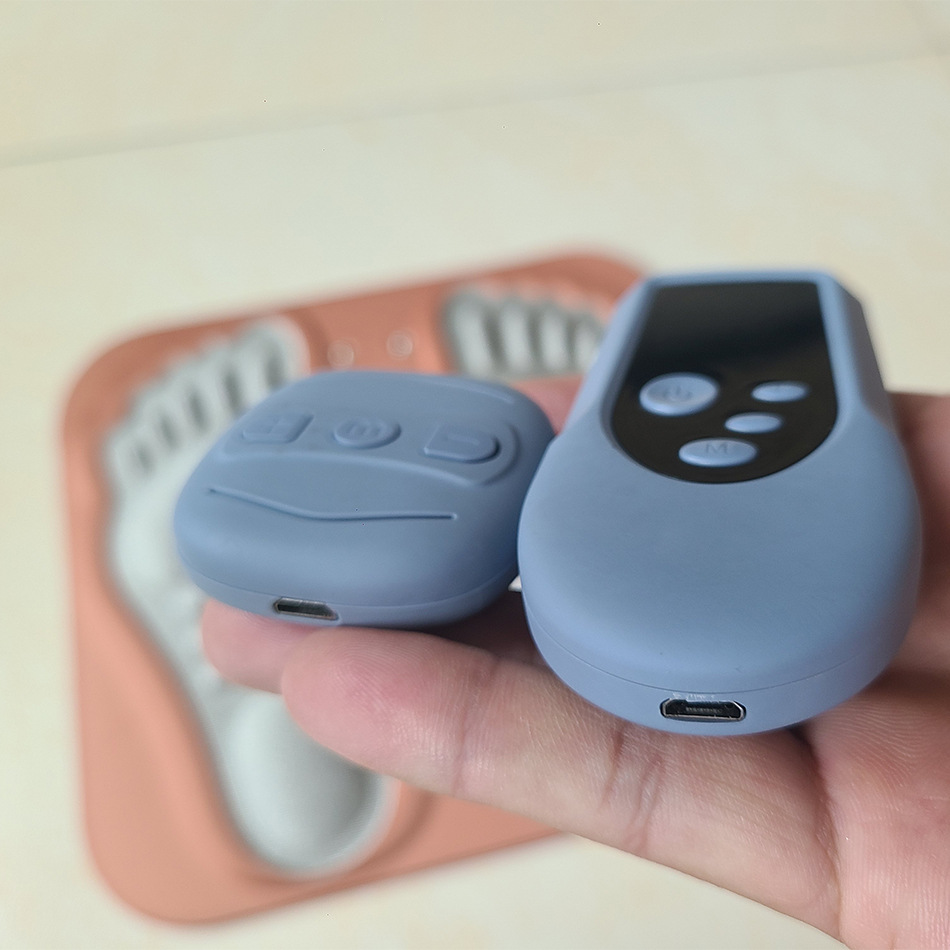 EMS smart foot pad 3D foot massager microcurrent pulse acupoint massage home foot therapy machine