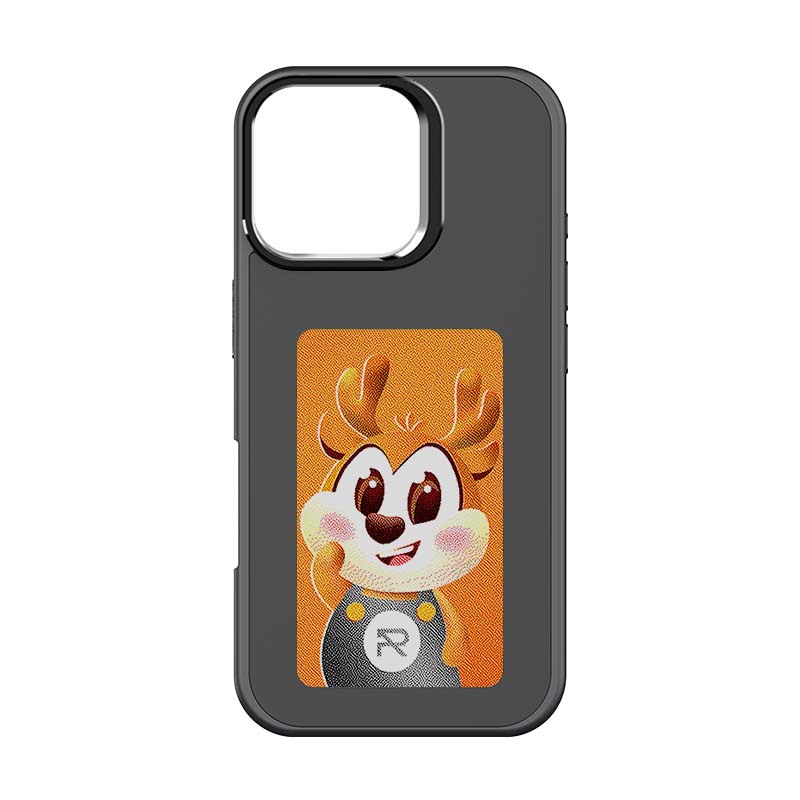 E-Ink Phone Case NFC Screen Projection Four Colors DIY for iPhone 13 to 17 PM Series Tagi Phone Case