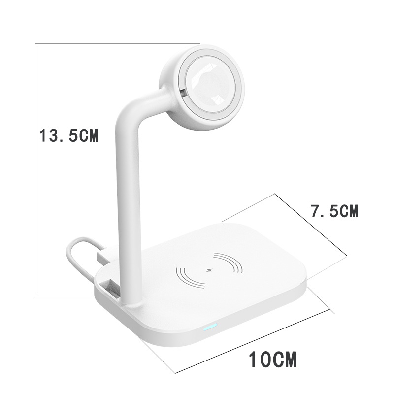New two-in-one wireless charger for Samsung Apple Huawei OP model phone 15W wireless charger