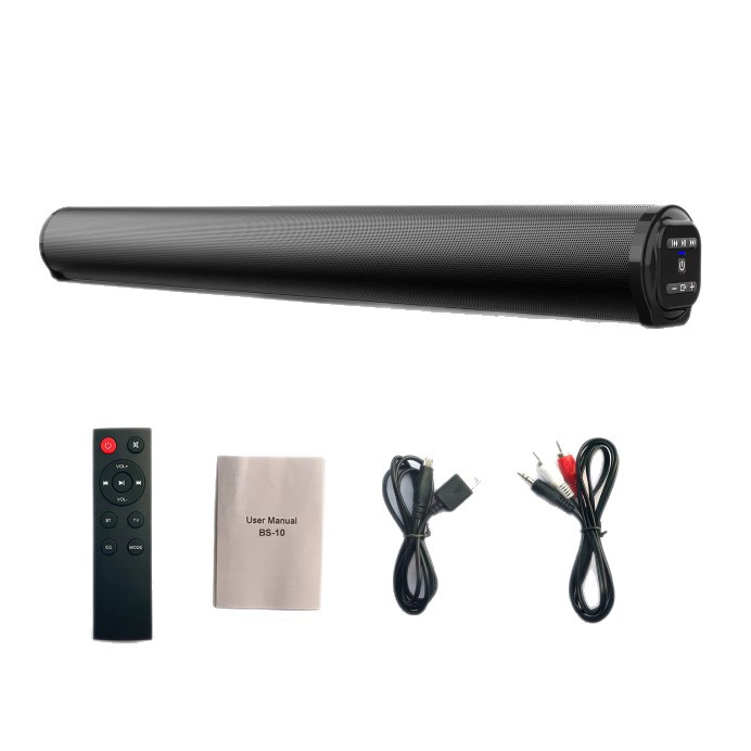 Long Soundbar Wireless Bluetooth TV Speaker Soundbar Speaker Connectable Computer RCA TV Large Stereo