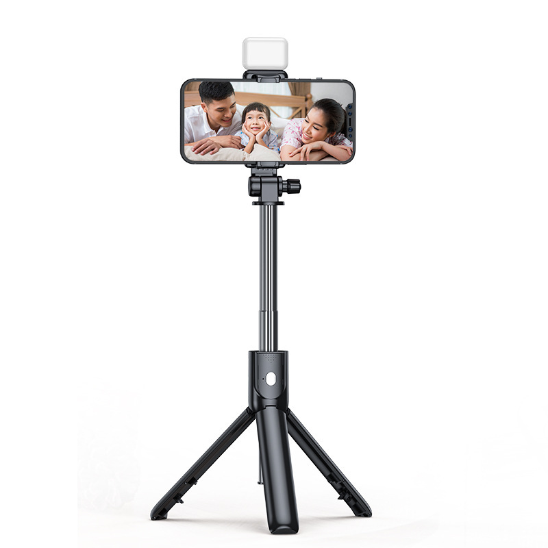 1.7m Bluetooth Selfie Stick Tripod Floor Stand Phone Stand Live Streaming Photography Retractable Portable Travel Handheld