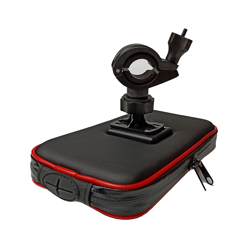 Bicycle phone bag, electric motorcycle scooter rearview mirror navigation mount, waterproof and rainproof phone bag
