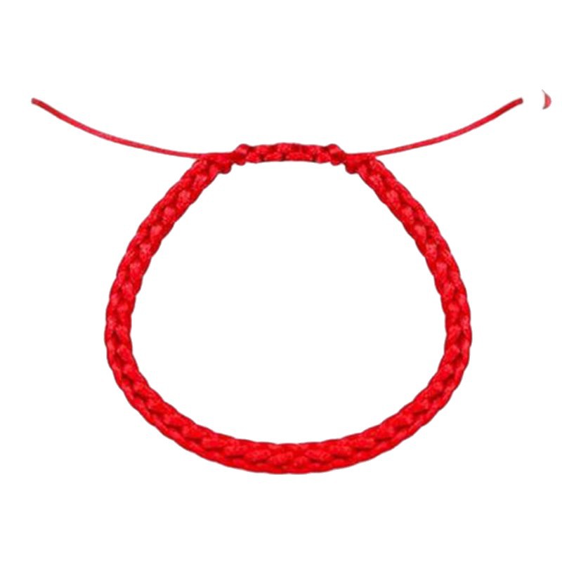 7 Knot Lucky Bracelet Handwoven Adjustable Red Rope Bracelet for Birth Year