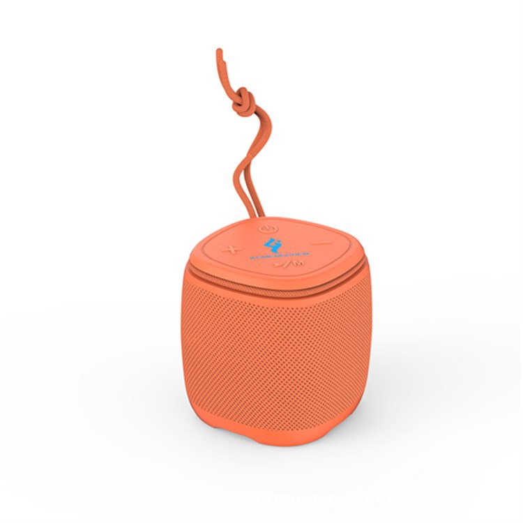 Custom-Molded 2024 New Wireless Bluetooth Speaker with Subwoofer, Fabric Cover, Illuminated Logo, and TWS Wireless Mini Speaker