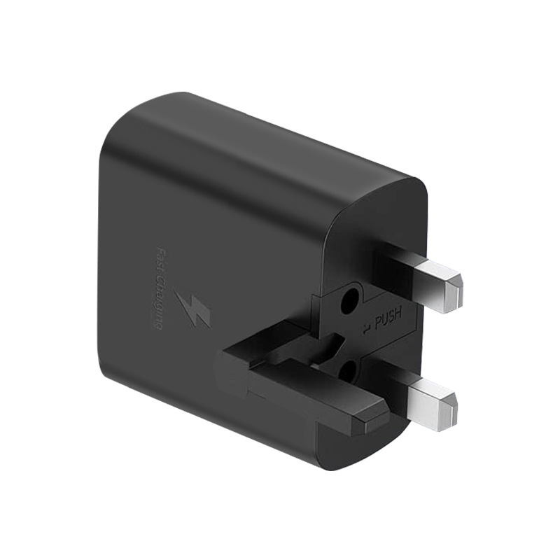 New UK standard PD25W charger for Samsung phone UKCA certified S20/S21 note10 adapter