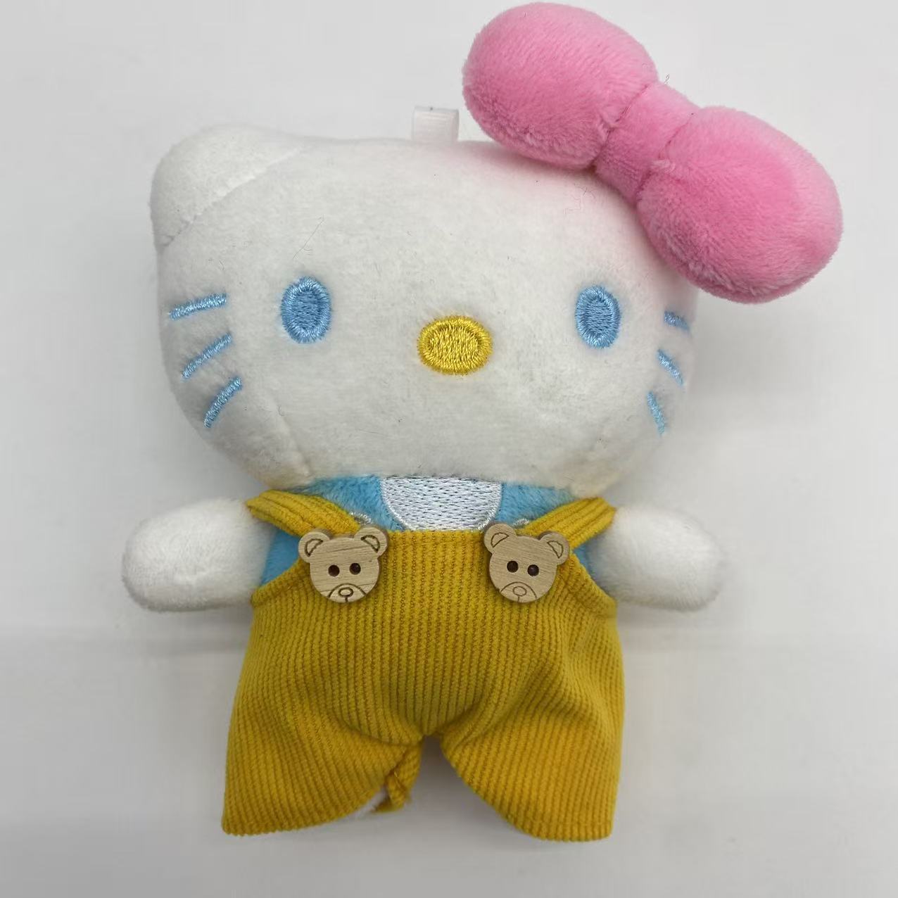 10cm Kt cat doll clothes overalls Wallace and Gromit Labubu cotton doll pendant dress clothes
