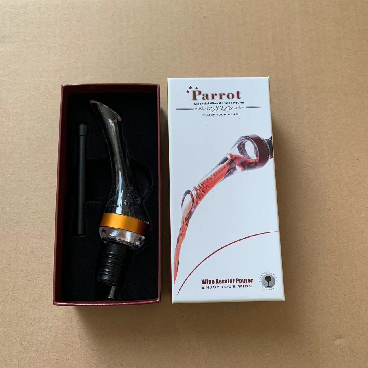 Red Wine Acrylic Pourer Eagle Beak Pourer Plastic Pourer Wine Decanter Eco-Friendly Material Original Order
