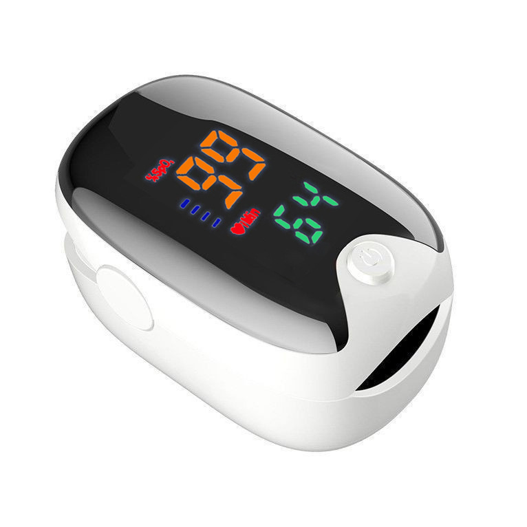 LK87 Blood Oxygen Monitor Oximeter Finger Clip Pulse Oxygen Saturation Monitor Portable