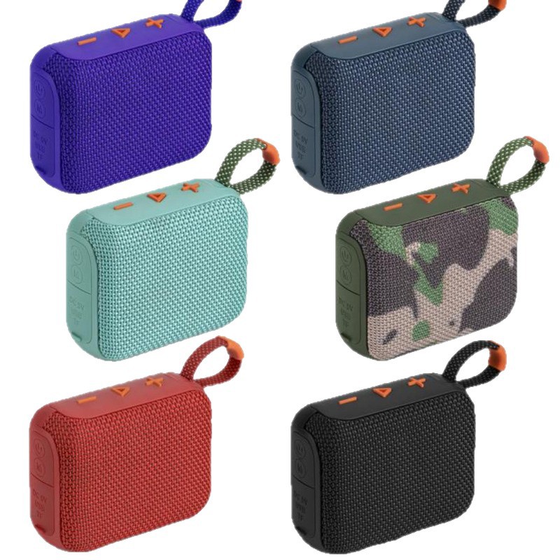 Speaker GO4 Bluetooth Speaker Portable TWS Speaker Bass Outdoor Speaker Bluetooth Speaker